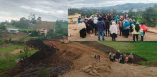 En la comunidad de Paltabamba, parroquia Gabriel Ignacio Ventimilla, cantón Guaranda, provincia de Bolívar, los comuneros han reiterado su exigencia al Ministerio de Transporte y Obras Públicas (MTOP) y a la empresa constructora para que se cumpla el acta de compromiso firmada meses atrás.
