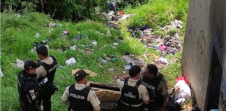 Yonathan José L. L. y Washington Patricio M. B. enfrentan prisión preventiva tras ser acusados del violento asesinato de un hombre en situación de calle, cuyo cuerpo fue descubierto el 23 de enero de 2025 bajo el puente Juan León Mera, en Ambato.