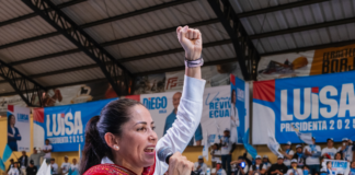 El 31 de enero de 2025, la candidata presidencial Luisa González visitó Guaranda, en la provincia de Bolívar, donde fue recibida con entusiasmo por la comunidad local.