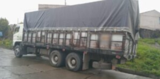 El 12 de febrero en horas de la tarde, sobre la carretera Balbanera-Pallatanga-Cumandá un camión, aparentemente de carga común, despertó sospechas entre las autoridades, una alerta del ECU 911