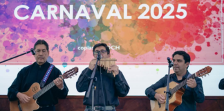 El pasado 14 de febrero 2025, la Escuela Superior Politécnica de Chimborazo (ESPOCH) se unió al conversatorio "Carnavales por la Vida 2025", un evento realizado en el marco de la presentación del Pawkar Raymi, una de las festividades más emblemáticas de las culturas andinas. 