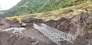 La vía Bilbao – Penipe, en de la provincia de Chimborazo, está experimentando una transformación.