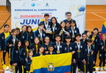 Chimborazo dijo “presente” en el Sudamericano Junior de Squash Quito 2025, que se realizó bajo el aval de la Confederación Sudamericana de Squash y la Federación Ecuatoriana de Squash. El evento convocó a las selecciones de varias regiones, y los atletas de Chimborazo compitieron en las categorías Sub-17 y en los distintos formatos de competencia.