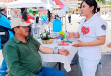 El 05 de febrero, un esfuerzo por fortalecer la salud y el bienestar de la comunidad, el Patronato Provincial, formó parte de la Casa Abierta de Salud realizada en la parroquia San Luis, cantón Riobamba.