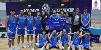 El baloncesto de Chimborazo volvió a destacar a nivel nacional con una actuación sobresaliente en la Copa Nacional de Baloncesto MVP Ecuador, el equipo masculino U16 se proclamó campeón del certamen y la categoría femenina obtuvo el tercer lugar.