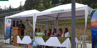 En la Urbanización Eudoro Flores, en un paso más hacia la consolidación del proyecto de viviendas de interés social, el alcalde Frantz Joseph, acompañado del Cuerpo Edilicio y el Equipo Técnico del GAD Municipal del cantón Chunchi