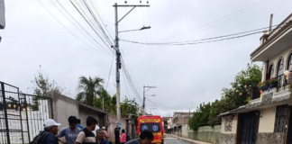 La mañana del 25 de febrero comenzó con un incidente que alteró la tranquilidad del sector La Dolorosa, en Guano, cuando un motociclista perdió el control de su moto y terminó en medio de la calzada.