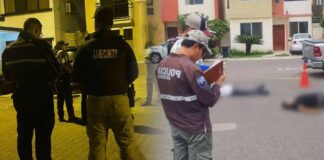 En un acto de violencia extrema, cuatro personas fueron asesinadas por sicarios disfrazados de militares en Samborondón, Guayas, el 15 de febrero de 2025. Las víctimas, tres ecuatorianos y un ciudadano ghanés, serían miembros del grupo criminal Mafia 18 y estaban presuntamente involucrados en la planificación de un cargamento de drogas hacia Norteamérica.
