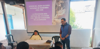 Riobamba tiene sin duda una de las manifestaciones religiosas más representativas: la Procesión del Señor del Buen Suceso, que este año conmemora 336 años de tradición y devoción.