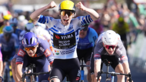 La quinta etapa de la Volta a Catalunya volvió a ser el escenario propicio para el talento del británico Matthew Brennan, que, con un sprint, se adjudicó su segunda victoria en la presente edición de la competencia.