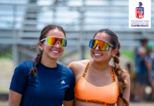Las deportistas chimboracenses Daniela Barreno y Valentina Valenzuela participaron en el Open de Vóley Playa organizado por el Municipio de Manta, evento realizado en la Playa El Murciélago. Con un rendimiento sobresaliente, lograron ubicarse en el podio de la categoría juvenil y alcanzar una meritoria posición en la categoría Open.