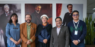 Fortalecer el liderazgo femenino en la gestión empresarial, fue el eje central de la reunión de trabajo entre la alcaldesa Diana Caiza, la Cámara de Comercio Ecuatoriano-Argentina y la Fundación Takuna.