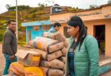 En un acto simbólico, este 28 de marzo, las autoridades locales entregaron materiales para la construcción de la captación del sistema de agua potable de esta comunidad. Con este proyecto, se beneficiarán directamente los sectores Centro San Vicente, Balitul, Yuglag y Shuleta, garantizando el acceso a este recurso.