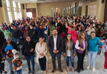 El 6 de marzo, 200 mujeres que forman parte de los servicios del Ministerio de Inclusión Económica y Social (MIES) se reunieron en un evento especial denominado "Juntas somos imparables", en conmemoración del Día Internacional de la Mujer, que se celebra cada 8 de marzo.