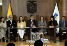 Este martes 11 de marzo de 2025 se conoció a los tres jueces de la Corte Constitucional (CC) que serán reemplazados. Esto tras el sorteo que se realizó ante la presencia de un Notario público. Se trata de Carmen Corral, Daniela Salazar y Enrique Herrería.