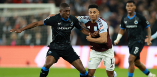 El sueño de la Champions League llegó a su fin para el Brujas de Bélgica y el defensor ecuatoriano Joel Ordóñez, ante un contundente Aston Villa. El conjunto inglés hizo valer su superioridad y cerró la serie con un global de 6-1, tras vencer 3-0 en la vuelta disputada en Villa Park.