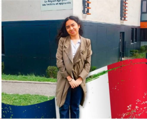 Evelin Granizo, estudiante de séptimo semestre de Pedagogía de los Idiomas Nacionales y Extranjeros en la Universidad Nacional de Chimborazo (UNACH), está viviendo una experiencia única e internacional en Montbrison, Francia.