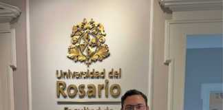 El asambleísta electo por Chimborazo, Keevin Gallardo, intervino en el campo académico internacional, siendo ponente principal en el VII Congreso de Derecho Internacional, en Bogotá, Colombia, el 24 y 25 de abril.