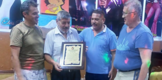 En un emotivo reencuentro, una delegación de exalumnos del Instituto Superior de Pedagogía Juan Montalvo, de Quito, visitó en su domicilio en Puyo a Marco Vargas, quien fuera su profesor y entrenador en la disciplina de atletismo hace más de cuatro décadas.