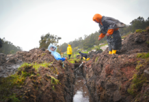 En un esfuerzo conjunto que refleja la cooperación entre autoridades y ciudadanía, la Prefectura de Chimborazo lleva adelante la renovación integral del sistema de riego en la comunidad de Gatazo Elena, ubicada en el cantón Colta.