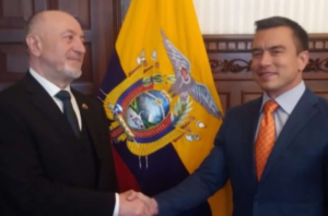 Rusia se sumó a los países que han felicitado al presidente electo Daniel Noboa por su triunfo en la segunda vuelta de las Elecciones Generales 2025.