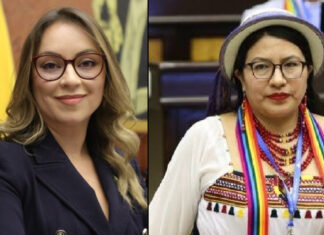La Asamblea Nacional del Ecuador definió su nueva directiva este 14 de mayo de 2025. Junto con la elección de Niels Olsen como presidente del Legislativo, el pleno designó a Mishel Mancheno y Carmen Tiupul como primera y segunda vicepresidenta, respectivamente. Ambas estarán en funciones hasta 2027, formando parte clave del nuevo período parlamentario.