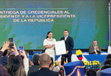 En una ceremonia solemne realizada la tarde del jueves 15 de mayo de 2025 en el Centro Cultural Itchimbía, en Quito, el presidente reelecto Daniel Noboa y la vicepresidenta electa María José Pinto recibieron oficialmente sus credenciales del Consejo Nacional Electoral (CNE), que los habilita para ejercer el mandato presidencial 2025-2029.