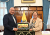 En una ceremonia en la sede de la Cancillería del Ecuador, de este 30 de abril, los volcanes ecuatorianos Tungurahua y Napo Sumaco fueron designados oficialmente como Geoparques Mundiales de la Organización de las Naciones Unidas para la Educación, la Ciencia y la Cultura (Unesco).