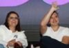 El Consejo Nacional Electoral (CNE) proclamó este sábado 10 de mayo de 2025 los resultados oficiales de la segunda vuelta presidencial, en la que el binomio Daniel Noboa -María José Pinto se impuso con el 55,63 % de los votos frente al 44,37 % obtenidos por Luisa González, candidata de Revolución Ciudadana.
