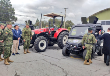 El Ministerio de Agricultura y Ganadería (MAG), a través de la Dirección Distrital de Chimborazo, entregó siete vehículos Polaris, dos motocultores y un tractor agrícola, a la Brigada de Caballería Blindada N°11  Galápagos, ubicada en Riobamba, como parte de la articulación interinstitucional que se desarrolla en beneficio de la provincia.