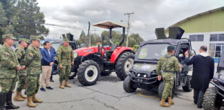 El Ministerio de Agricultura y Ganadería (MAG), a través de la Dirección Distrital de Chimborazo, entregó siete vehículos Polaris, dos motocultores y un tractor agrícola, a la Brigada de Caballería Blindada N°11  Galápagos, ubicada en Riobamba, como parte de la articulación interinstitucional que se desarrolla en beneficio de la provincia.