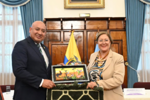 En una ceremonia en la sede de la Cancillería del Ecuador, de este 30 de abril, los volcanes ecuatorianos Tungurahua y Napo Sumaco fueron designados oficialmente como Geoparques Mundiales de la Organización de las Naciones Unidas para la Educación, la Ciencia y la Cultura (Unesco).