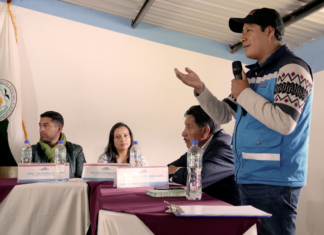 El pasado 6 de mayo, la comunidad de Guangras, ubicada en la parroquia Achupallas del cantón Alausí, fue sede de una sesión extraordinaria de la Comisión de Límites, convocada para analizar el avance del Proyecto de Ley de Fijación de Límites Territoriales.
