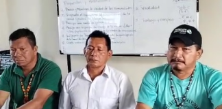 En una rueda de prensa realizada esta semana, los dirigentes de las 21 comunidades de Santa Cecilia de Villano, en la parroquia Curaray, expresaron su profundo malestar ante el abandono del Estado y exigieron atención inmediata a sus principales necesidades.