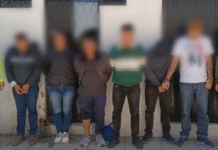 Siete hombres fueron sentenciados entre 50 y 70 meses de prisión, tras ser declarados culpables del delito de robo agravado en un domicilio del norte de Riobamba.