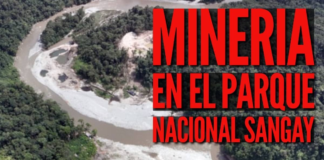 La minería ilegal avanza de forma alarmante en la Amazonía ecuatoriana, afectando incluso zonas protegidas como el Parque Nacional Sangay y la Cordillera del Cóndor.
