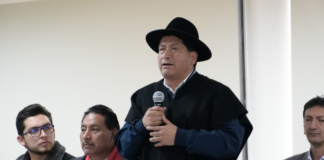 La ciudad de Ambato fue sede, este lunes 19 de mayo, de una sesión clave para el futuro territorial de la región centro del país. La asamblea general de prefectos de la mancomunidad del centro del país se reunió para abordar el conflicto limítrofe en la zona de Huangras, Juval y Pomacocho, actualmente en disputa entre las provincias de Chimborazo y Cañar.