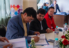 El Municipio de Riobamba concretó el 19 de mayo, la firma de 116 contratos de arrendamiento por un período de tres años con los comerciantes del Centro Comercial Popular “La Condamine”.