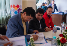 El Municipio de Riobamba concretó el 19 de mayo, la firma de 116 contratos de arrendamiento por un período de tres años con los comerciantes del Centro Comercial Popular “La Condamine”.