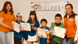 Niños chimboracenses se destacaron por su talento y disciplina en el Séptimo Campeonato Nacional de Cálculo ALOHA 2025, desarrollado en Guayaquil. El evento congregó a cientos de participantes de distintas provincias del país, en una jornada que premió el esfuerzo, la concentración y la habilidad mental de los competidores.