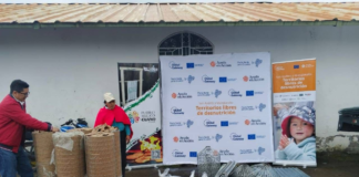 En un importante paso hacia el fortalecimiento de la soberanía alimentaria y la erradicación de la desnutrición crónica infantil, se llevó a cabo una nueva entrega de materiales para la construcción de cuyeras en comunidades de la parroquia San Andrés, perteneciente al cantón Guano.