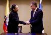 En el marco de la gira internacional del Gobierno Nacional, la ministra de Energía y Minas, Inés Manzano, firmó un memorando de entendimiento con su homólogo de Israel, Eli Cohen.