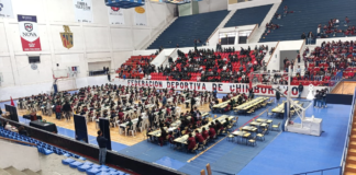 Con el objetivo de promover el pensamiento estratégico, la sana competencia y el desarrollo integral de los estudiantes, la Unidad Educativa “Amelia Gallegos Díaz” organizó este miércoles 7 de mayo la Tercera Edición del Festival Amelino de Ajedrez 2025, en el Coliseo Teodoro Gallegos Borja.
