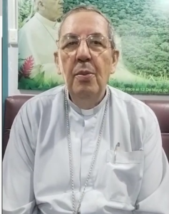 Mons. Rafael Cob García, Obispo de Puyo y presidente de la Red Eclesial Panamazónica (REPAM), viajará la próxima semana a Roma para recibir un reconocimiento internacional por su destacada labor en la protección de la naturaleza y los derechos de los pueblos amazónicos, en línea con la Encíclica Laudato Si’ del Papa Francisco.