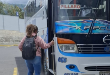 Usuarios aseguran que el pasaje para trasladarse desde Ambato hasta Píllaro y viceversa aumentó a más del doble durante el cierre de la vía que comunica a estos dos cantones.