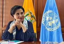 A finales de junio de 2025, Ecuador abrirá una embajada en Marruecos para que el país abra mercados en África. Así lo informó este jueves, 15 de junio de 2025, Gabriela Sommerfeld, canciller de la República.