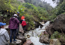El cantón Penipe conserva los atractivos naturales y busca promover el turismo en la zona por lo cual, se llevó a cabo un recorrido técnico hacia la cascada de Pucakiro, ubicada en la comunidad de Calshi, en la parroquia Matus.