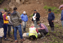 Con el objetivo de fortalecer el desarrollo agrícola y garantizar un acceso eficiente al recurso hídrico en las zonas rurales, el prefecto de Chimborazo, Hermel Tayupanda, realizó una visita de fiscalización al proyecto de riego que se ejecuta en las comunidades de Chipche y Chol, ubicadas en el cantón Alausí.