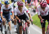 Richard Carapaz celebró su cumpleaños número 32 de una manera muy especial en la jornada de la Etapa 18 del Giro de Italia, en la que logró mantener su segundo lugar en la clasificación general a 41 segundos del líder, el mexicano Isaac Del Toro. Richard Carapaz cada vez está más cerca de vestir nuevamente la Maglia Rosa.