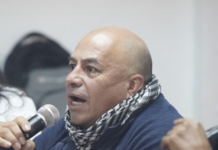 La movilización de este 1 de mayo de 2025, en conmemoración por el Día Internacional de los Trabajadores, terminó en la Plaza de Santo Domingo, en el Centro Histórico de Quito. El feriado por esta fecha se trasladó al 2 de mayo.